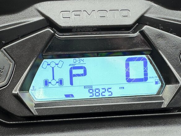 2022 CFMoto CFORCE 400L EPS, синий, 535000 рублей - вид 17