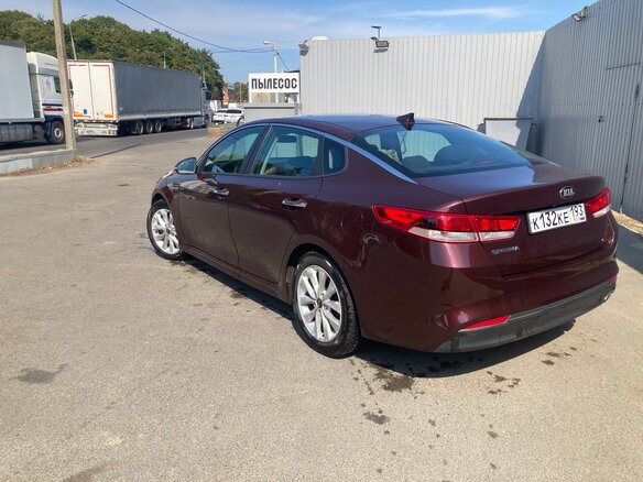 2017 Kia Optima IV, красный, 2000000 рублей - вид 9