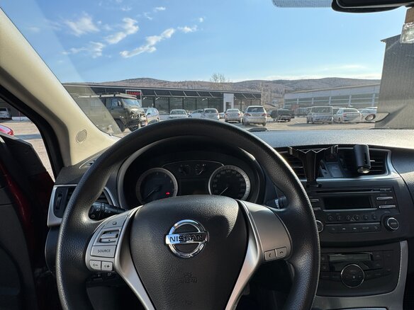 2015 Nissan Sentra VII (B17), красный, 1050000 рублей - вид 17