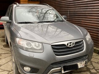 2011 Hyundai Santa Fe II Рестайлинг, серый, 1450000 рублей, вид 1