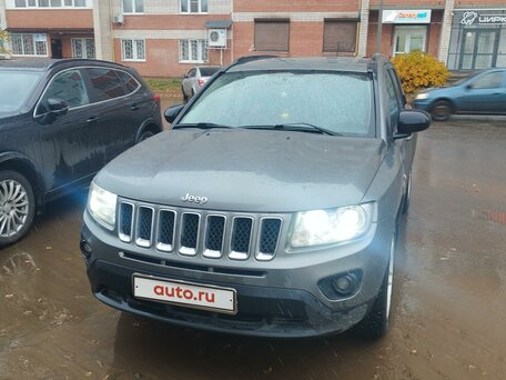 2012 Jeep Compass I Рестайлинг, серый, 850000 рублей, вид 3