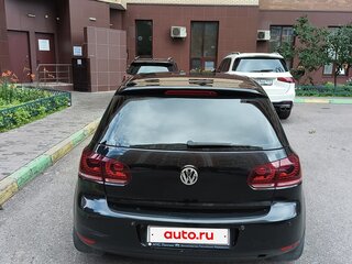 2011 Volkswagen Golf VI, чёрный, 520000 рублей, вид 2