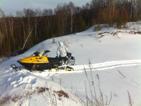 2006 BRP Ski-Doo Skandic 600, жёлтый, 550000 рублей, вид 2