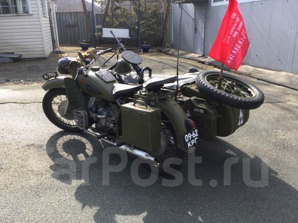 1967 Днепр К-750, зелёный, 500000 рублей - вид 1