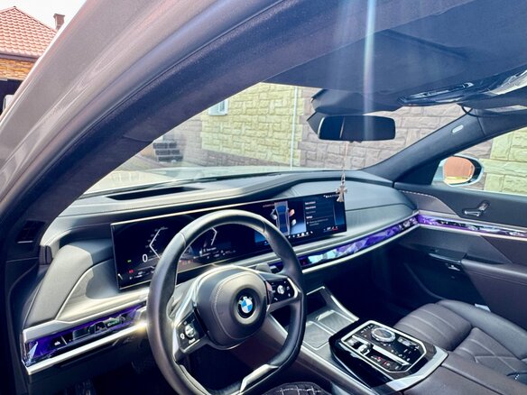 2022 BMW 7 серии 740d xDrive VII (G70), серый, 11000000 рублей - вид 17