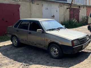 2001 Lada (ВАЗ) 21099, серебристый, 42000 рублей, вид 2