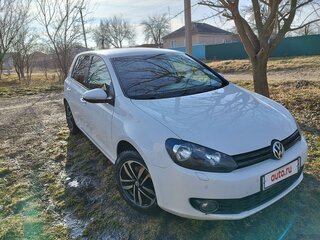 2011 Volkswagen Golf VI, белый, 850000 рублей, вид 4