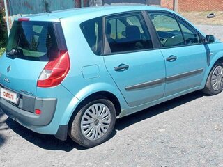 2007 Renault Scenic II Рестайлинг, голубой, 580000 рублей, вид 2