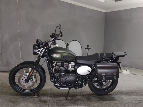 2020 Triumph Scrambler, зелёный, 960000 рублей - вид 1