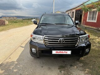 2014 Toyota Land Cruiser 200 Series Рестайлинг 1, чёрный, 4650000 рублей, вид 1