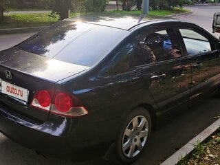 2008 Honda Civic VIII, чёрный, 845000 рублей, вид 3