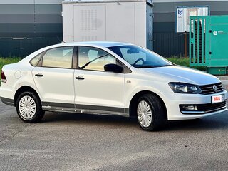 2019 Volkswagen Polo V Рестайлинг, белый, 665000 рублей, вид 1