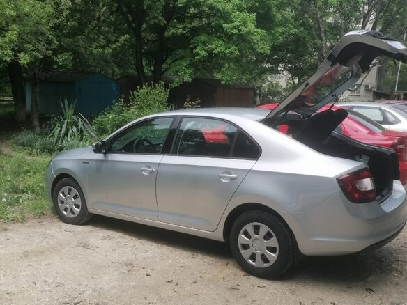 2019 Skoda Rapid I Рестайлинг, серебристый, 1390000 рублей - вид 3