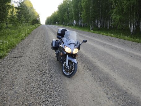 2003 Yamaha FJR1300, серебристый, 600000 рублей, вид 3