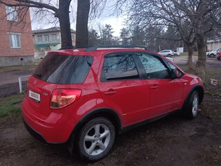 2008 Suzuki SX4 I (Classic), красный, 750000 рублей, вид 5
