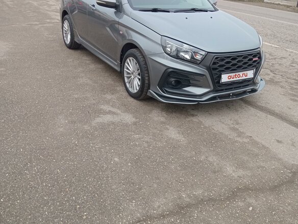 2017 Lada (ВАЗ) Vesta I, серый, 1200000 рублей - вид 1
