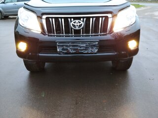 2013 Toyota Land Cruiser Prado 150 Series, чёрный, 3200000 рублей, вид 2