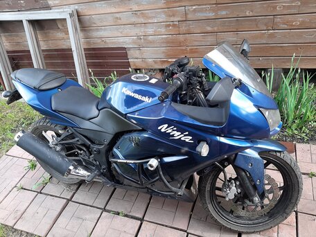2011 Kawasaki Ninja 250R, синий, 400000 рублей, вид 3