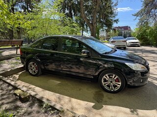 2008 Ford Focus II Рестайлинг, чёрный, 610000 рублей, вид 4