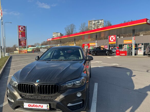 2015 BMW X6 30d II (F16), коричневый, 3900000 рублей - вид 8