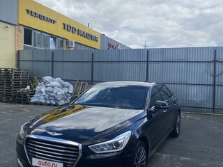 2017 Genesis G90 I, чёрный, 3400000 рублей, вид 1