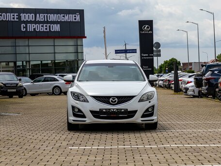 2010 Mazda 6 II (GH) Рестайлинг, белый, 925000 рублей, вид 2