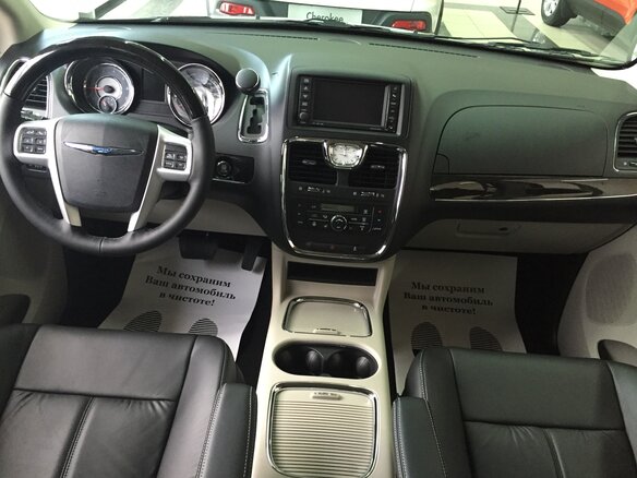 2014 Chrysler Voyager Grand V Рестайлинг, чёрный - вид 7