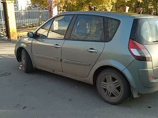 2005 Renault Scenic II, зелёный, 320000 рублей, вид 3