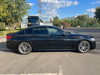 2019 BMW 5 серии 530i xDrive VII (G30/G31/G38), чёрный, 3550000 рублей, вид 3