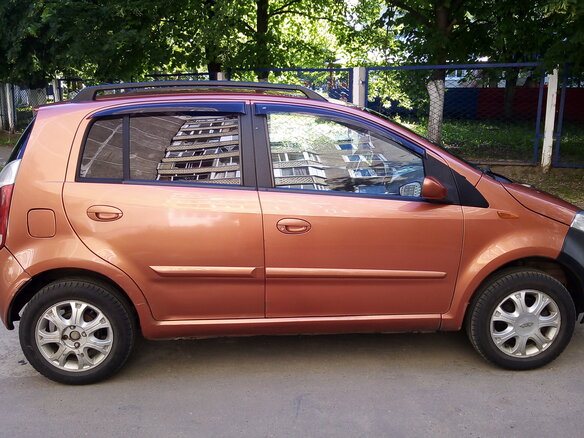2008 Chery Kimo (A1), оранжевый - вид 4