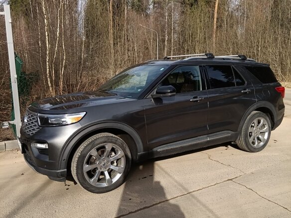 2019 Ford Explorer VI, серый, 3900000 рублей - вид 9
