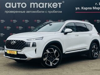 2022 Hyundai Santa Fe IV Рестайлинг, белый, 4300000 рублей, вид 2