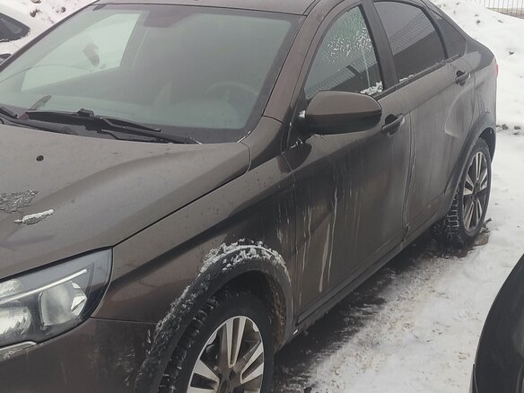 2019 Lada (ВАЗ) Vesta Cross I, коричневый, 1250000 рублей - вид 4