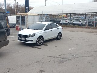 2020 Lada (ВАЗ) Vesta I, белый, 1110000 рублей, вид 2