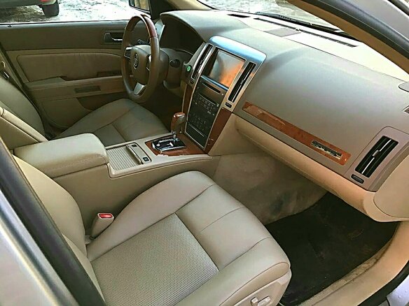 2008 Cadillac STS I Рестайлинг, серебристый - вид 2