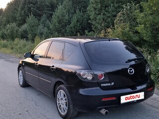 2008 Mazda 3 I (BK) Рестайлинг, чёрный, 579000 рублей, вид 4