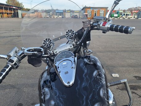 2003 Honda VTX 1800, чёрный, 655000 рублей, вид 5