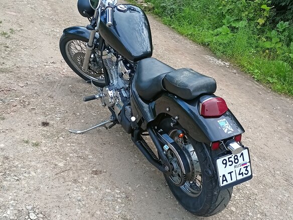 1995 Honda Steed 400, чёрный, 260000 рублей - вид 1