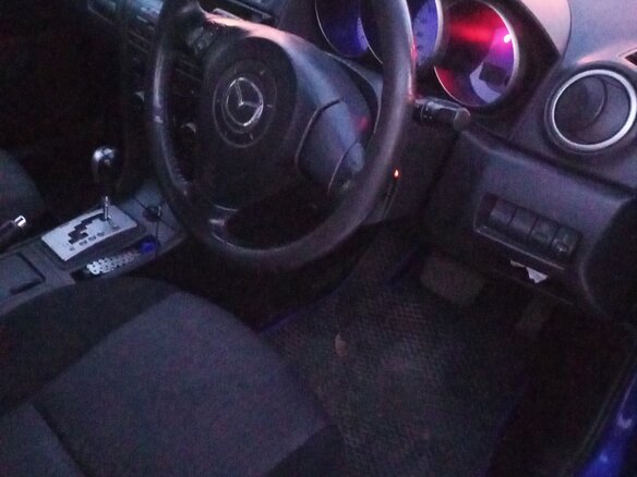 2008 Mazda Axela I, синий, 470000 рублей - вид 5