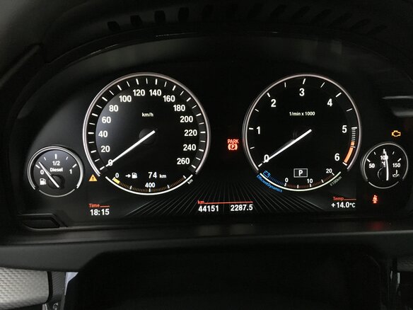 2014 BMW X5 M50d III (F15), белый, 4500000 рублей - вид 7