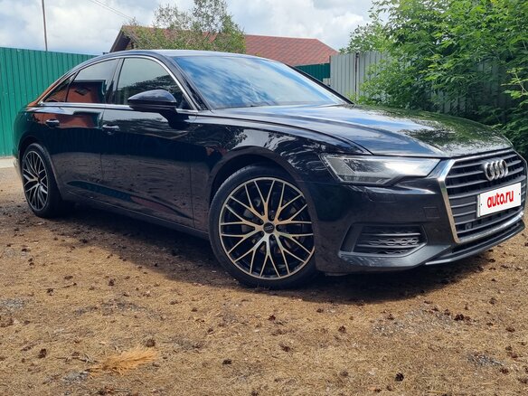2021 Audi A6 40 TDI V (C8), чёрный, 3700000 рублей - вид 1