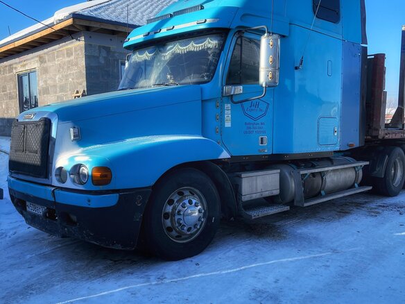 2009 Freightliner Century Class, голубой, 3500000 рублей - вид 3