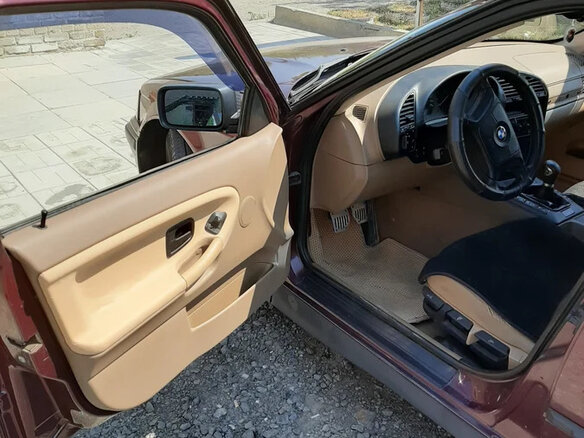 1995 BMW 3 серии 316i III (E36), фиолетовый - вид 12