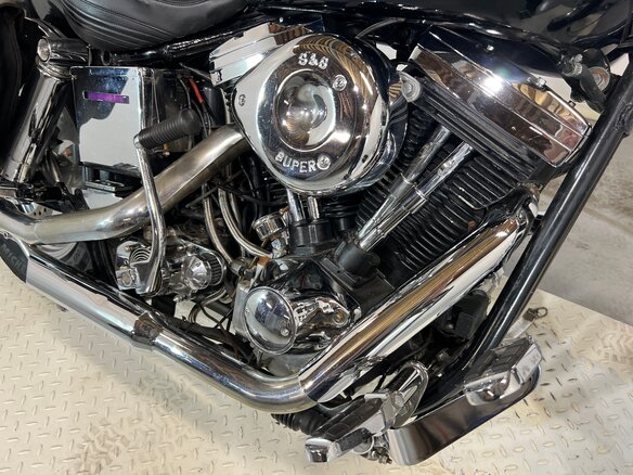 1985 Harley-Davidson Dyna Wide Glide, чёрный, 980000 рублей - вид 19