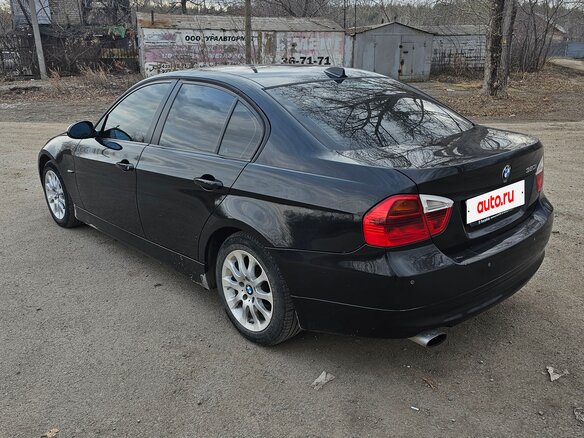 2007 BMW 3 серии 320i V (E90/E91/E92/E93), чёрный, 970000 рублей - вид 21