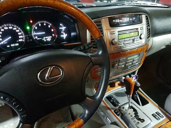 2006 Lexus LX 470 II Рестайлинг, серебристый - вид 8