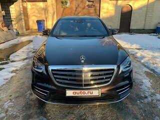 2019 Mercedes-Benz S-Класс 400 d Long VI (W222, C217) Рестайлинг, чёрный, 6490000 рублей, вид 1