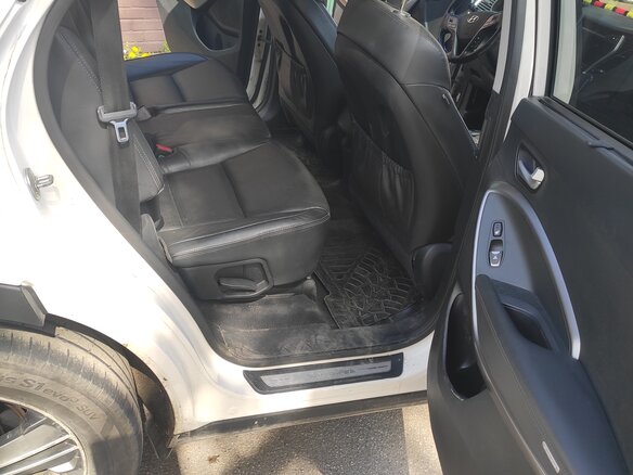 2014 Hyundai Santa Fe Grand III, белый - вид 24