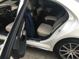 2014 Mercedes-Benz S-Класс AMG 63 AMG Long III (W222, C217), белый, 5100000 рублей, вид 2