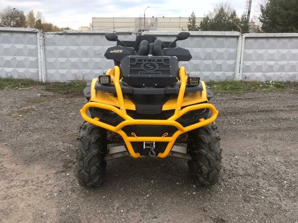 2016 Stels ATV-650 Guepard ST, жёлтый - вид 2